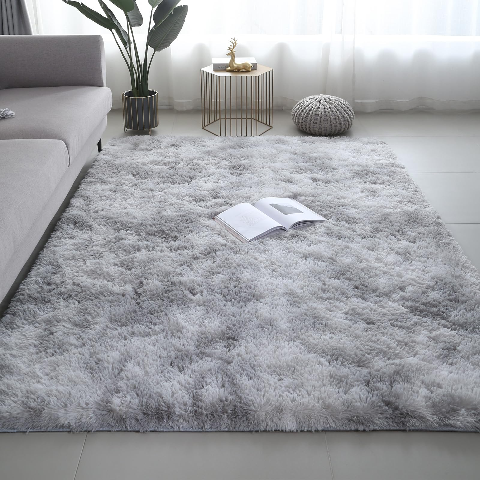 VIKAMA Ultra-Soft Puffy Rug, B - Home Goods Bathroom Mats avis et prix