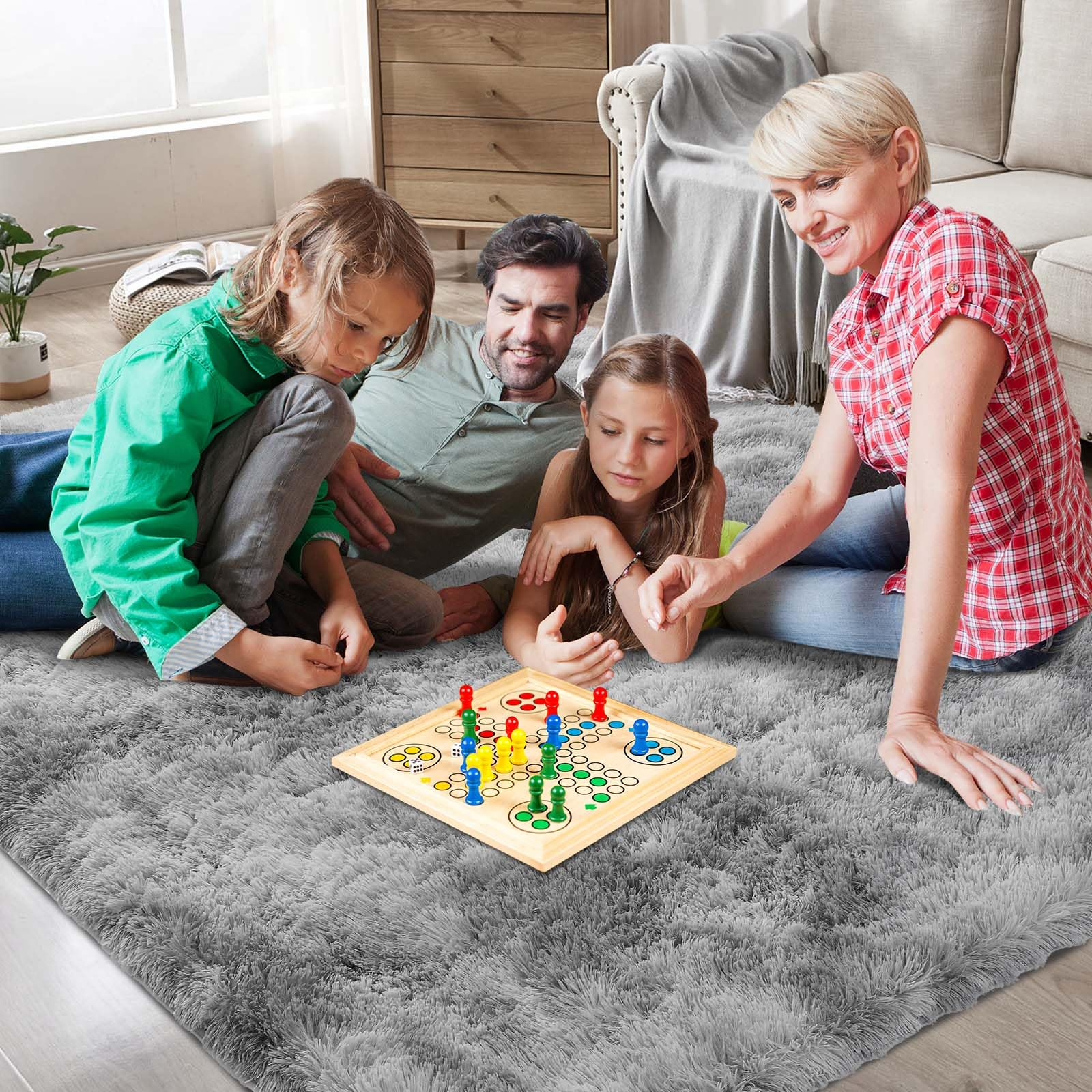VIKAMA Ultra-Soft Puffy Rug, B - Home Goods Bathroom Mats avis et prix
