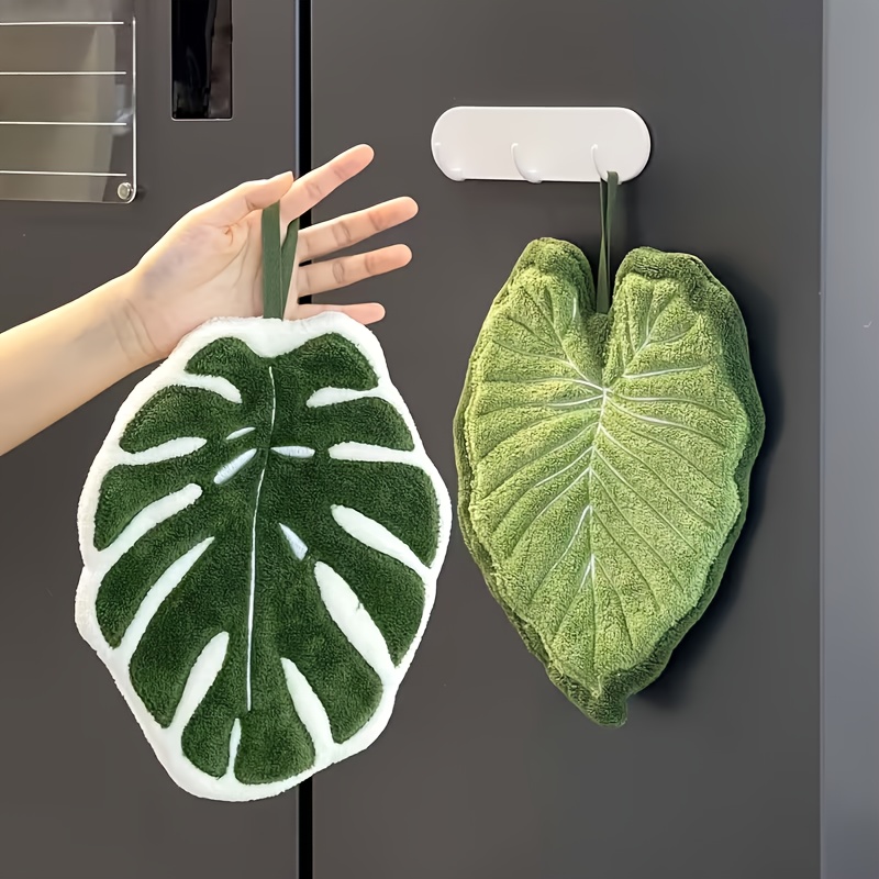 Leaf Hand Towel Bathroom Acces - Home Bathroom Accessories avis et prix