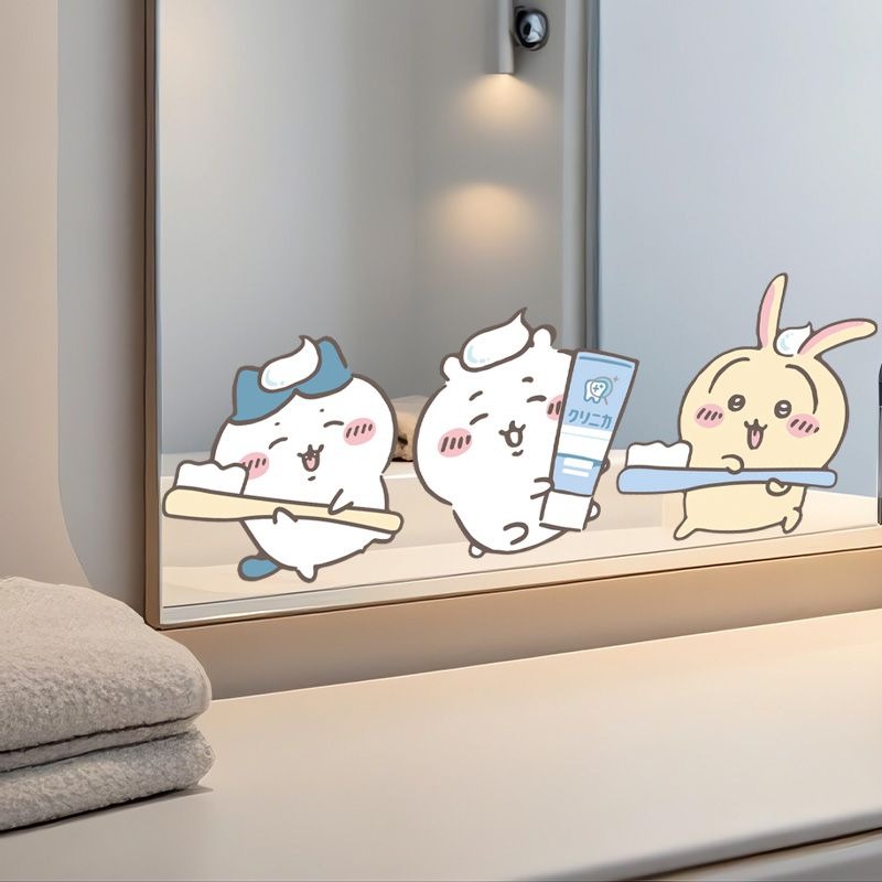 Hot Chiikawa Mirror Stickers S - Home Bathroom Accessories avis et prix