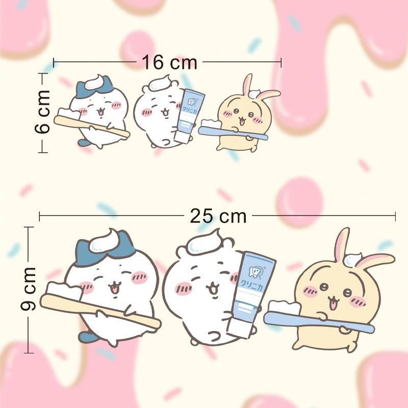 Hot Chiikawa Mirror Stickers S - Home Bathroom Accessories avis et prix