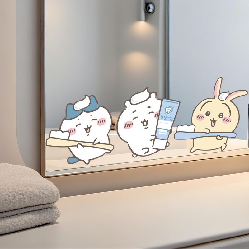 Hot Chiikawa Mirror Stickers S - Home Bathroom Accessories avis et prix