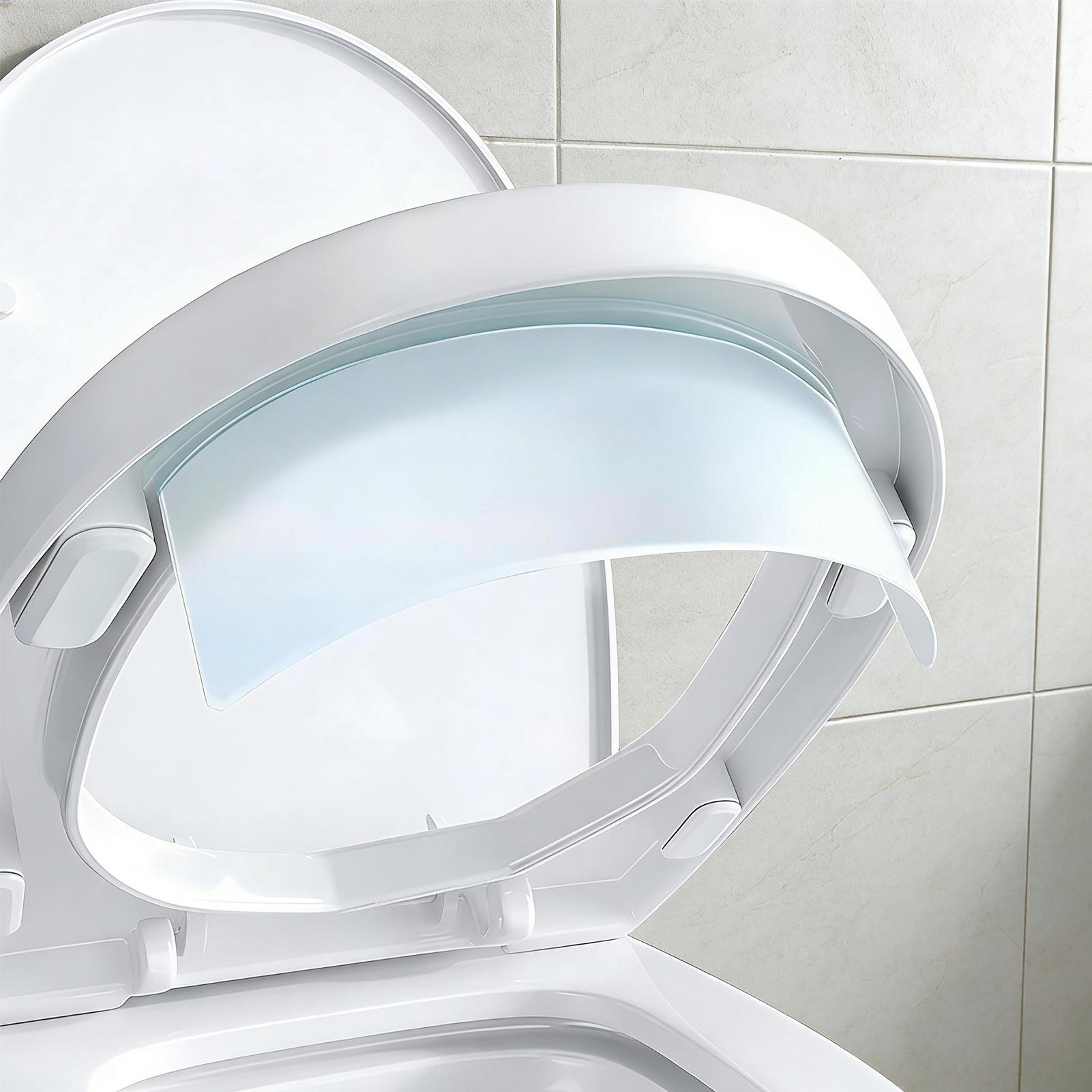 Splash Guard For Toilet High-D - Home Bathroom With Two Toilets avis et prix