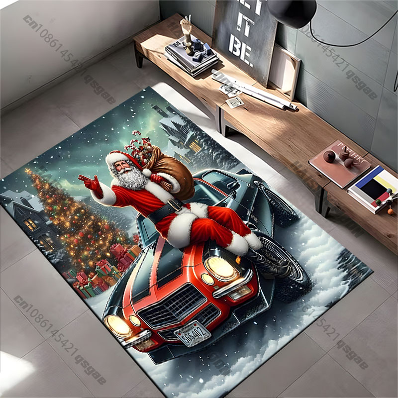 Santa Christmas car festive sc - Home Bathroom Scene avis et prix