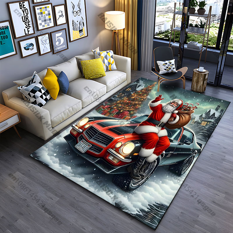 Santa Christmas car festive sc - Home Bathroom Scene avis et prix