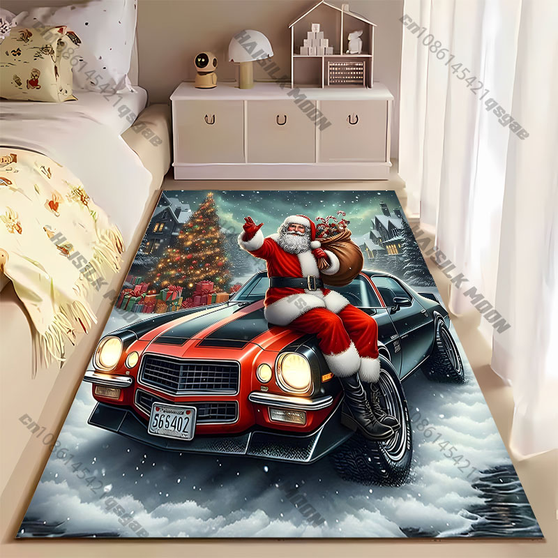 Santa Christmas car festive sc - Home Bathroom Scene avis et prix