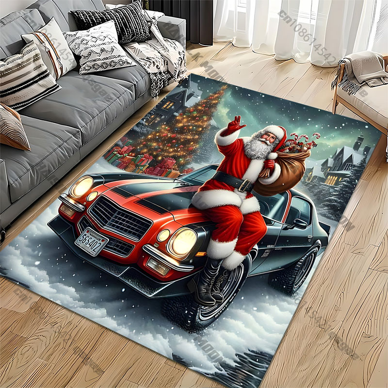 Santa Christmas car festive sc - Home Bathroom Scene avis et prix