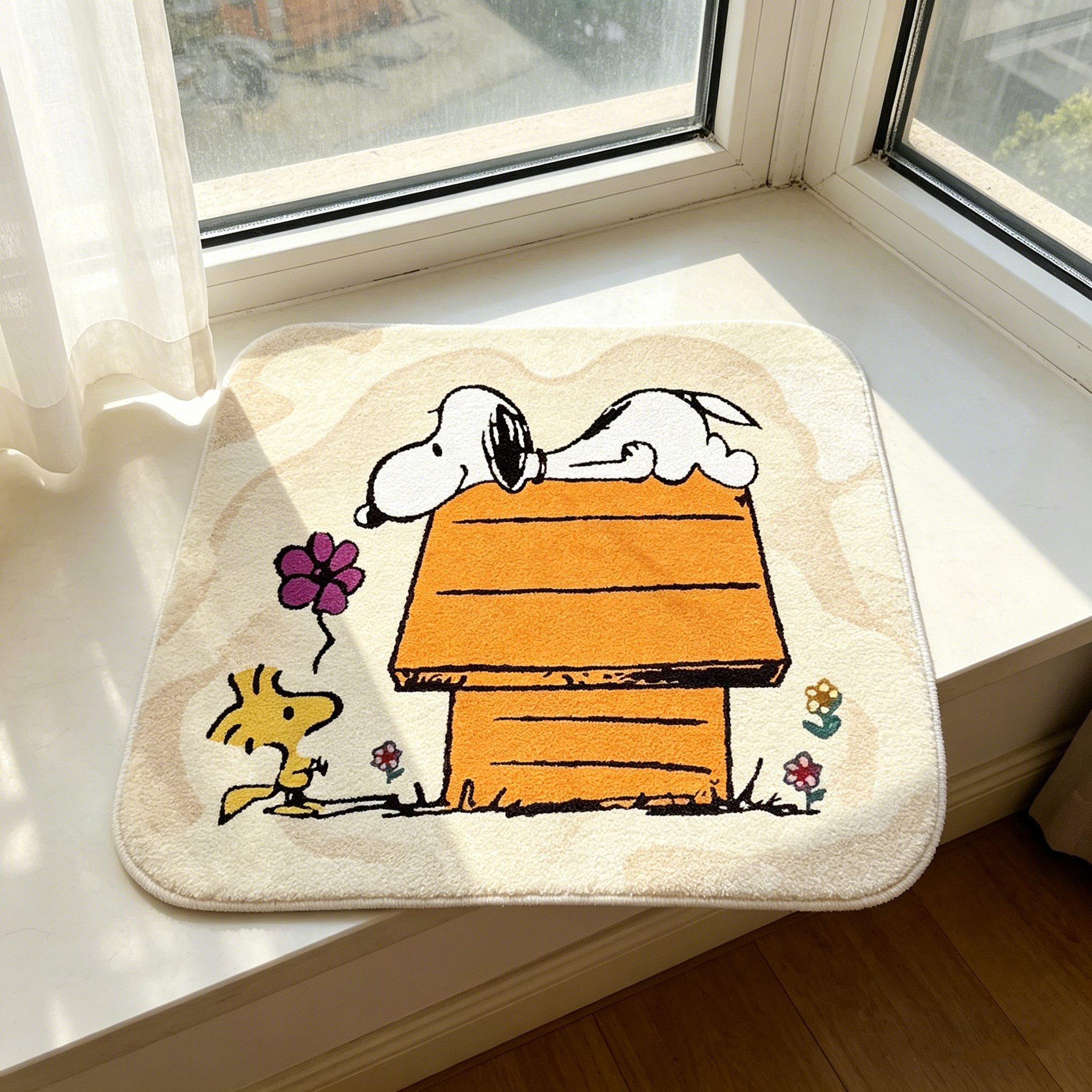 Cute Cartoon Snoopy House Shap - Home Goods Bathroom Mats avis et prix