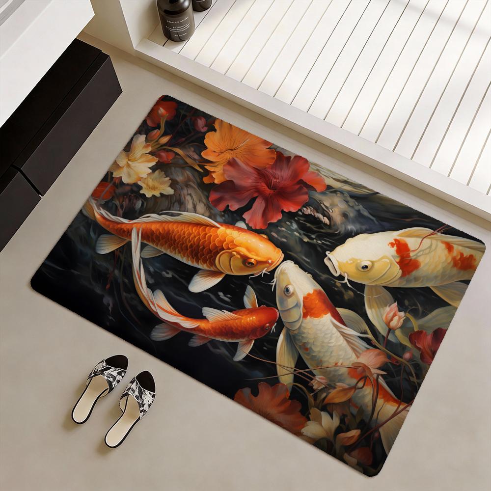Koi fish that bring you good l - Home Goods Bathroom Mats avis et prix