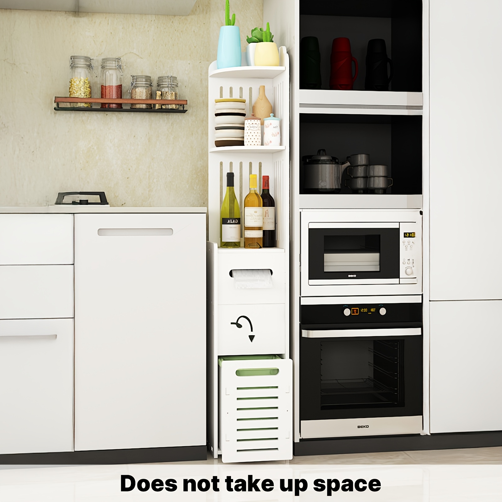 Space-Saving Bathroom Cabinet, - Home Bathroom Accessories avis et prix