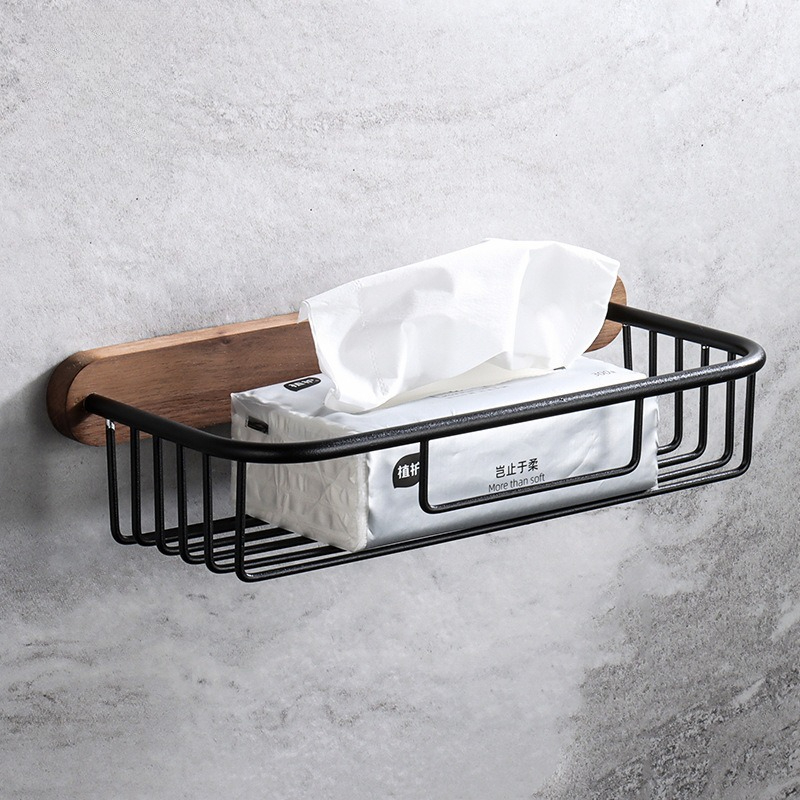 Solid Wood Tissue Holder No Dr - Home Bathroom Paper Towel Dispenser avis et prix