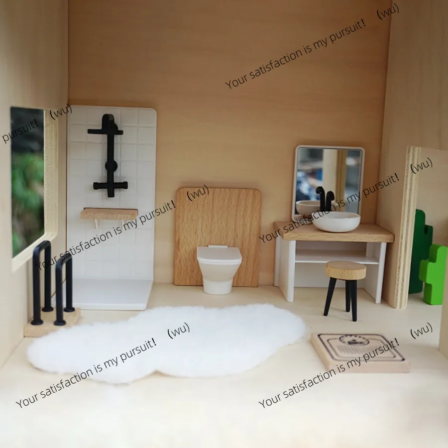 Bathroom scene model, simulate - Home Bathroom Scene avis et prix