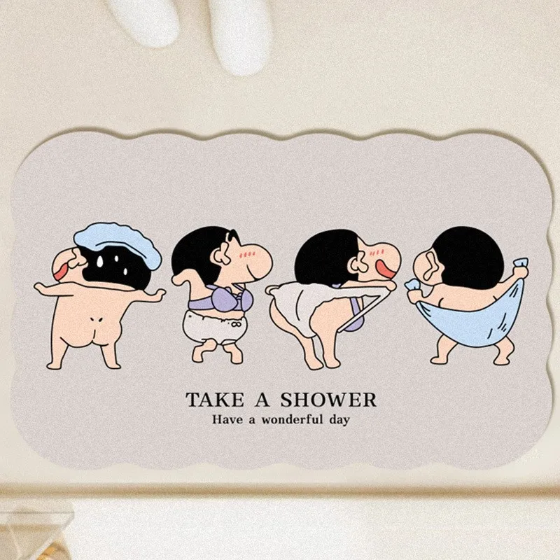 Cartoon Cute Crayon Shin-chan  - Home Goods Bathroom Mats avis et prix