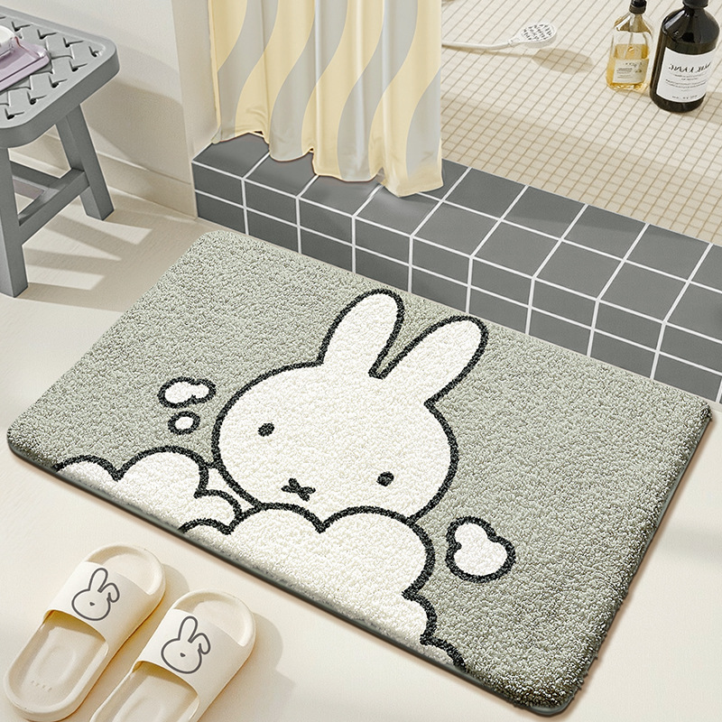 Kawaii Miffy Floor Mat Cute Ca - Home Goods Bathroom Mats avis et prix