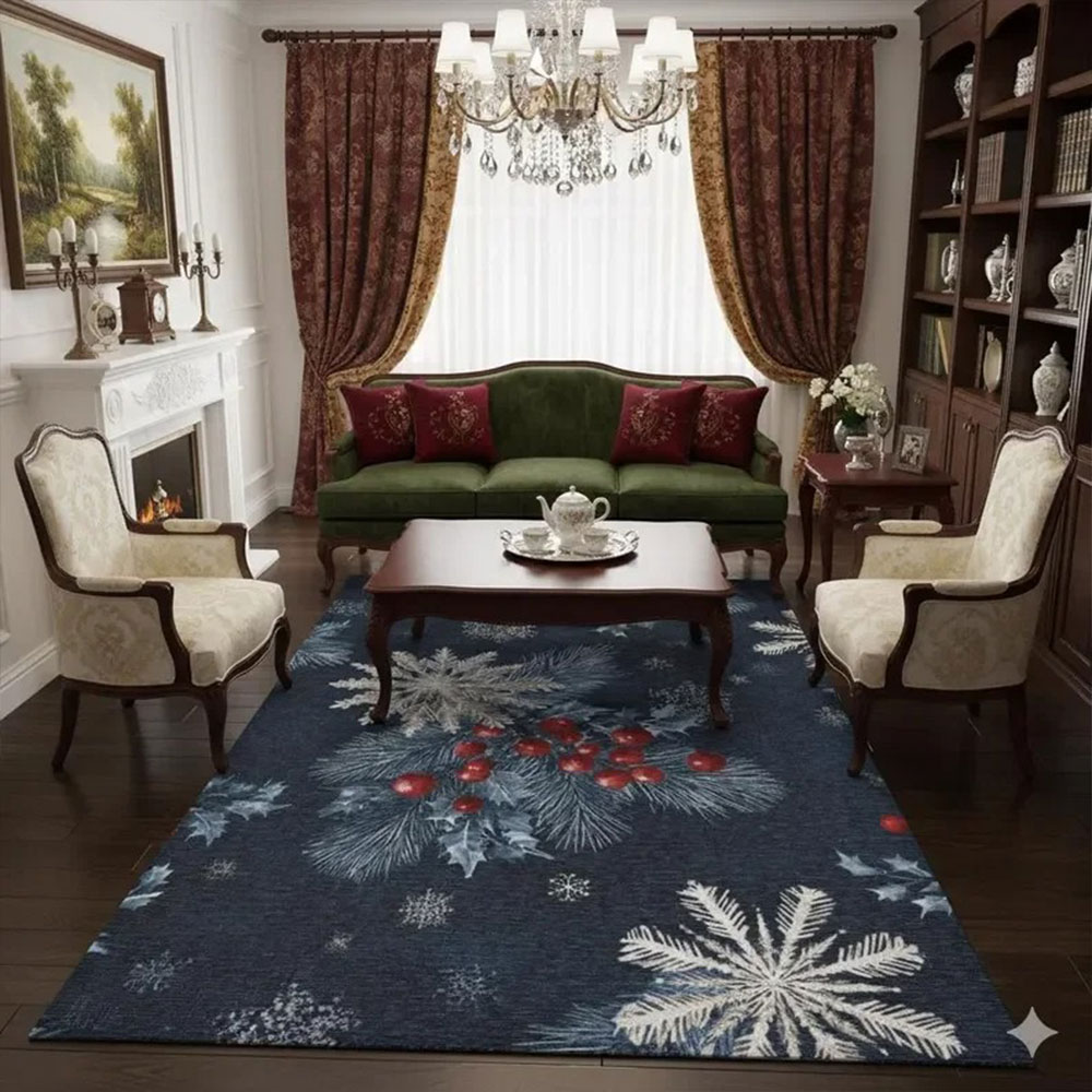 Christmas Santa Sleigh Rug Fes - Home Bathroom Scene avis et prix