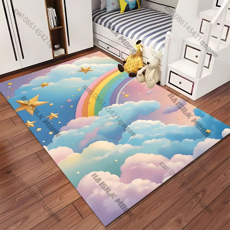 Dreamy sky rainbow scene carpe - Home Bathroom Scene avis et prix