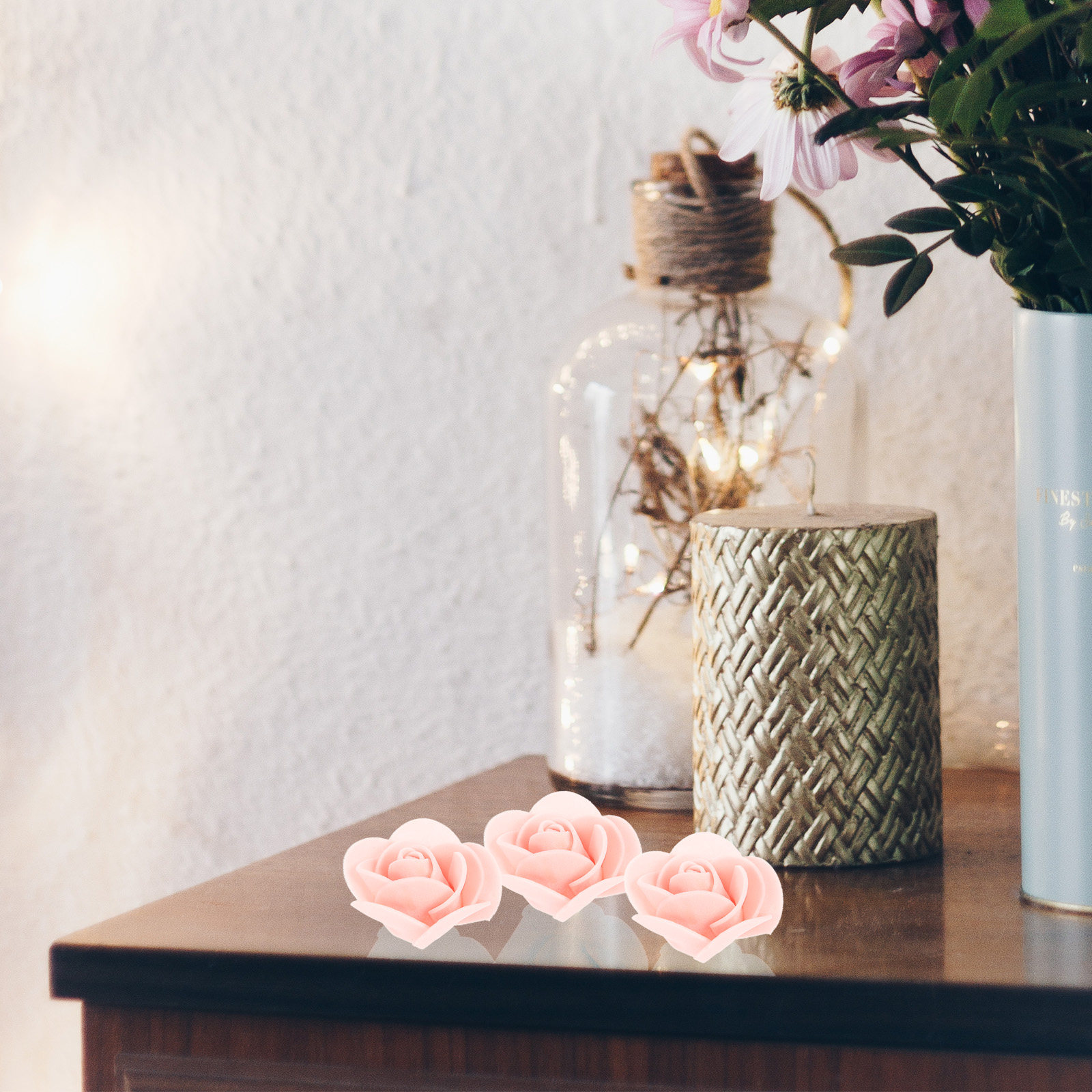 Foam Rose Flower Aroma Diffuse - Home Essentials Bathroom Cabinet avis et prix