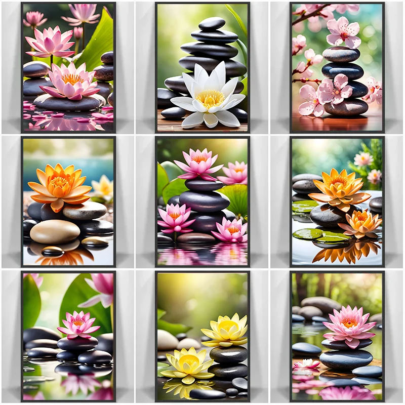 Pink Lily Tranquility Spa Zen  - Home Bathroom Scene avis et prix