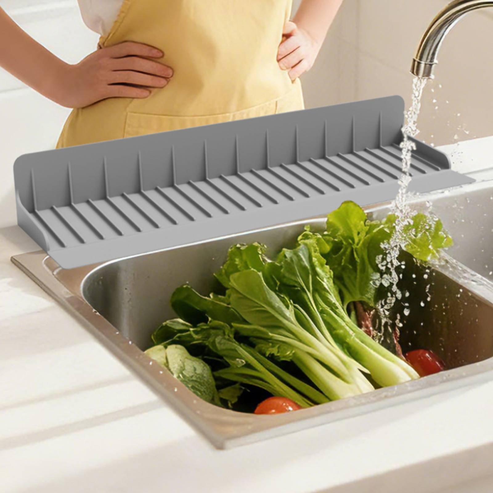 Silicone Sink Splash Guard Wat - Home Bathroom Accessories avis et prix