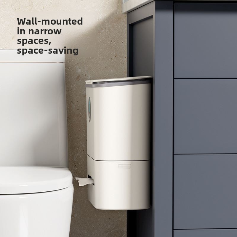 Bathroom Trash Can Toilet Pape - Home Bathroom With Two Toilets avis et prix