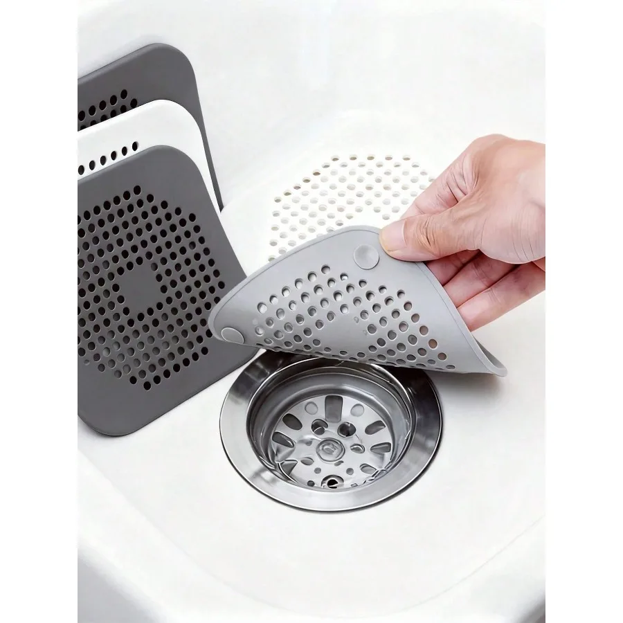 5pcs Hair Catcher Drain Covers - Home Bathroom Accessories avis et prix