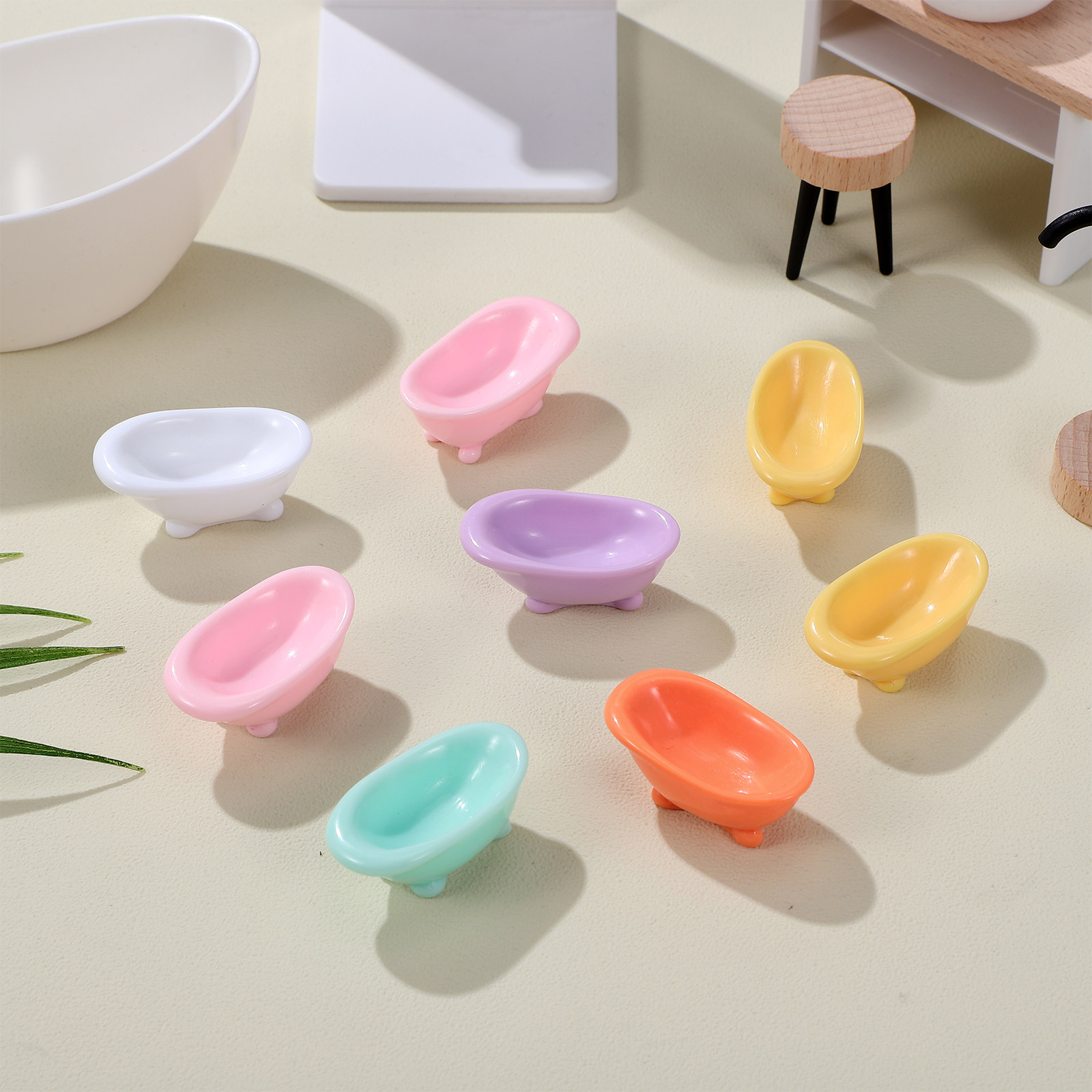 8Pcs Micro Landscape Resin Min - Home Bathroom Scene avis et prix