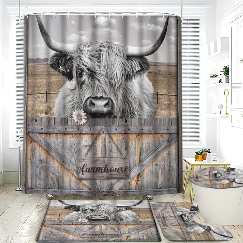 1/3/4Pcs Creative Scottish Hig - Home Bathroom With Two Toilets avis et prix