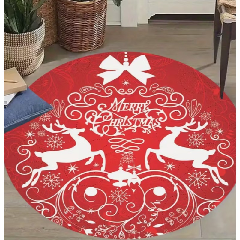 Christmas Themed carpet Santa  - Home Goods Bathroom Mats avis et prix