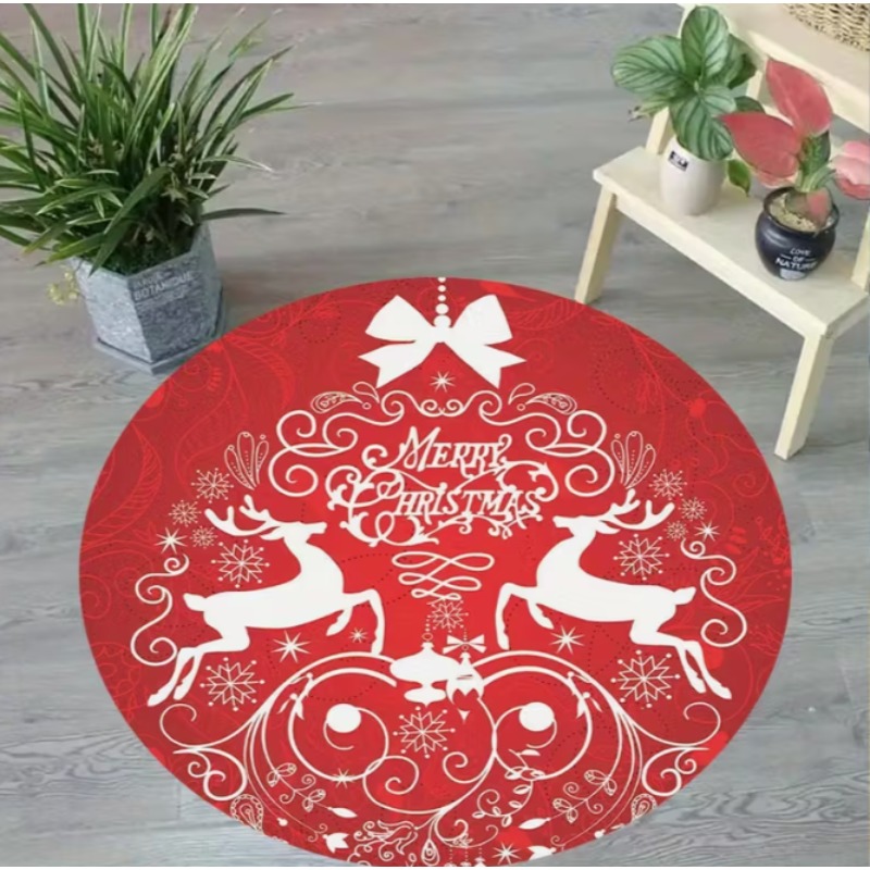 Christmas Themed carpet Santa  - Home Goods Bathroom Mats avis et prix