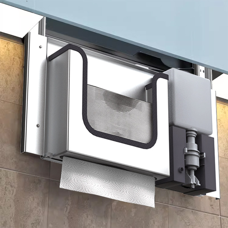 Stainless Steel Hidden Paper T - Home Bathroom Paper Towel Dispenser avis et prix