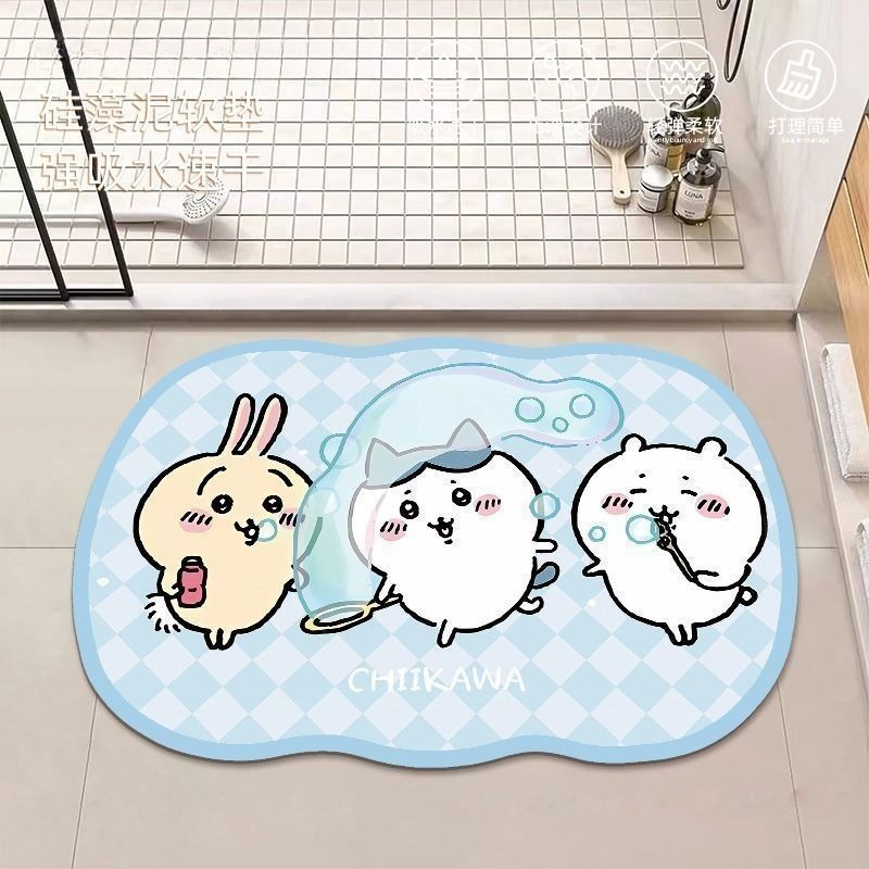 Anime Chiikawa Hachiware Usagi - Home Goods Bathroom Mats avis et prix