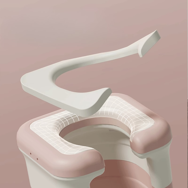 Portable Commode Chair for Hom - Home Bathroom With Two Toilets avis et prix