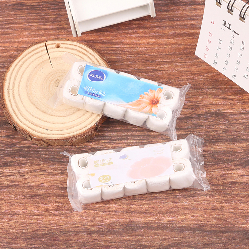 1:12 Dollhouse Miniature Paper - Home Bathroom Scene avis et prix