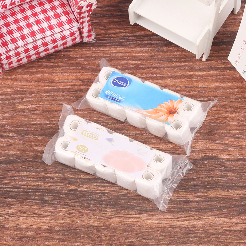 1:12 Dollhouse Miniature Paper - Home Bathroom Scene avis et prix