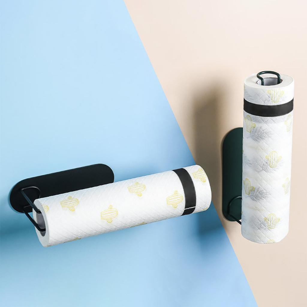 Wall Mounted Paper Holder Towe - Home Bathroom Paper Towel Dispenser avis et prix
