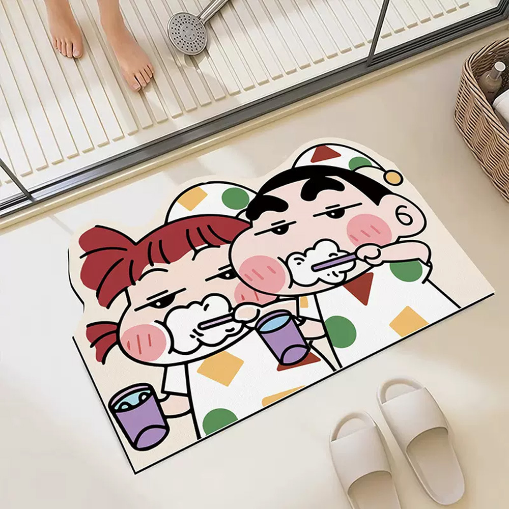 Cute Crayon Xiaoxin Bathroom C - Home Goods Bathroom Mats avis et prix